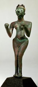 A Goddess of Mari, Early Dynastic Period, c.25th-24th century BC